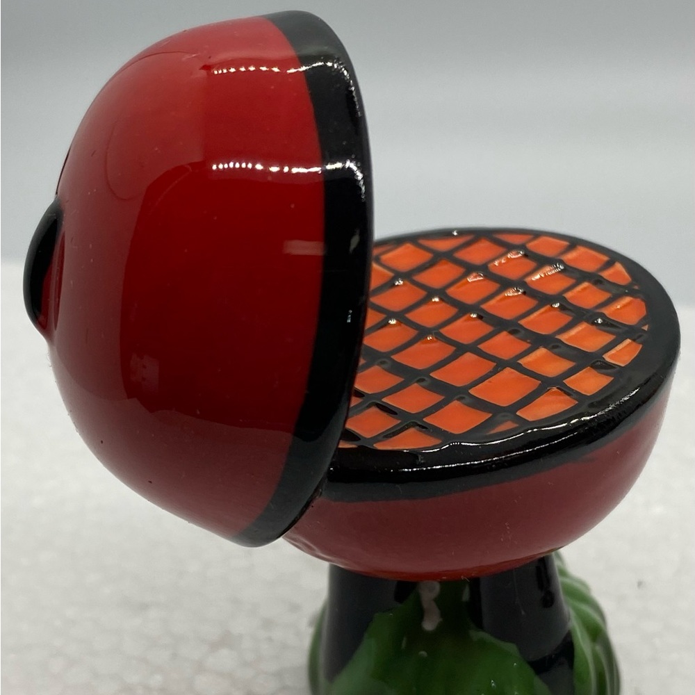 Nora Fleming Retired Mini Hot Stuff Summertime Grill Excellent
